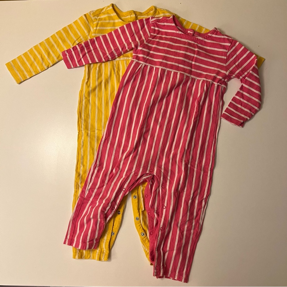 BUNDLE Two Primary Rompers